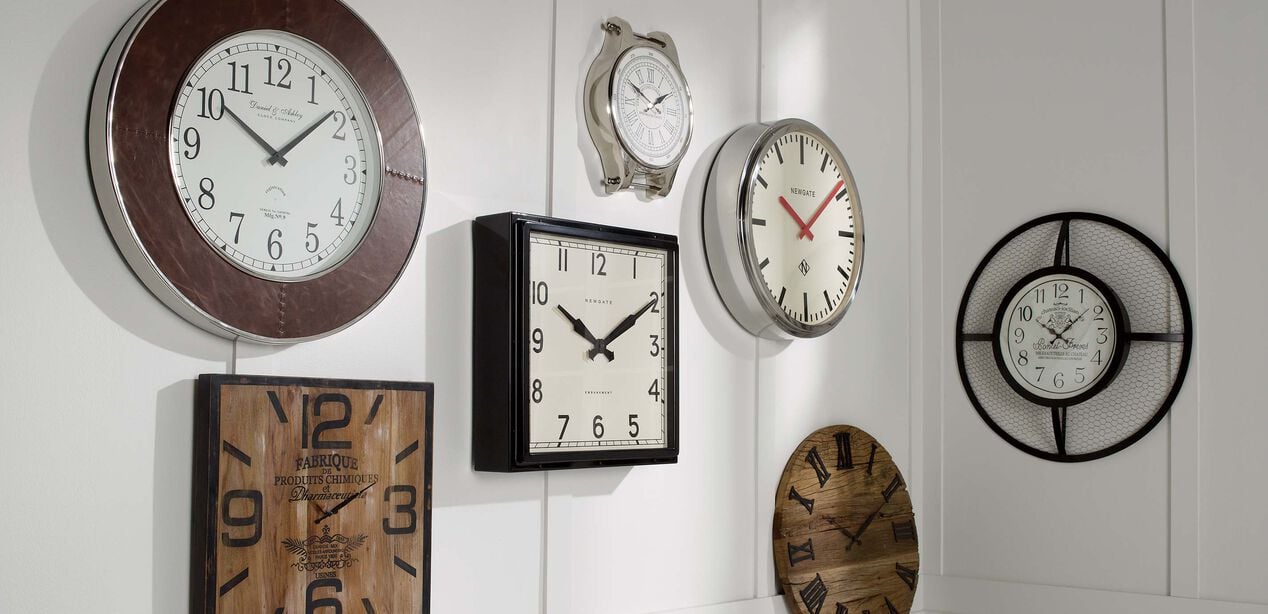 Small Tessuto Wall Clock CLOCKS
