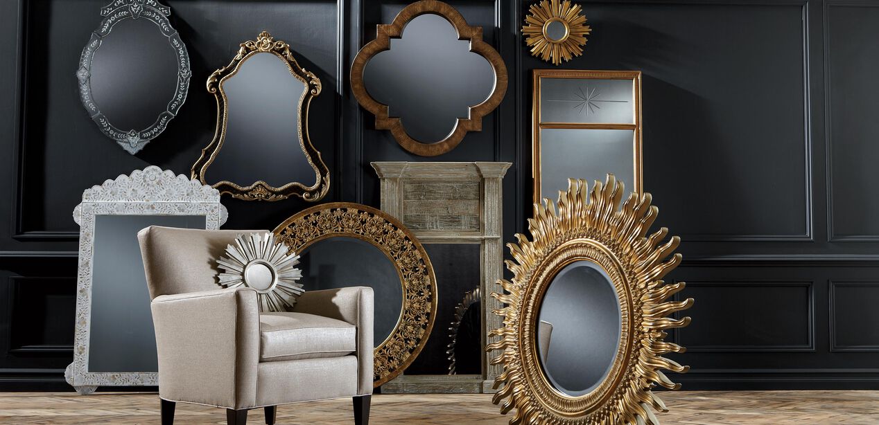 Light Quatrefoil Mirror Mirrors