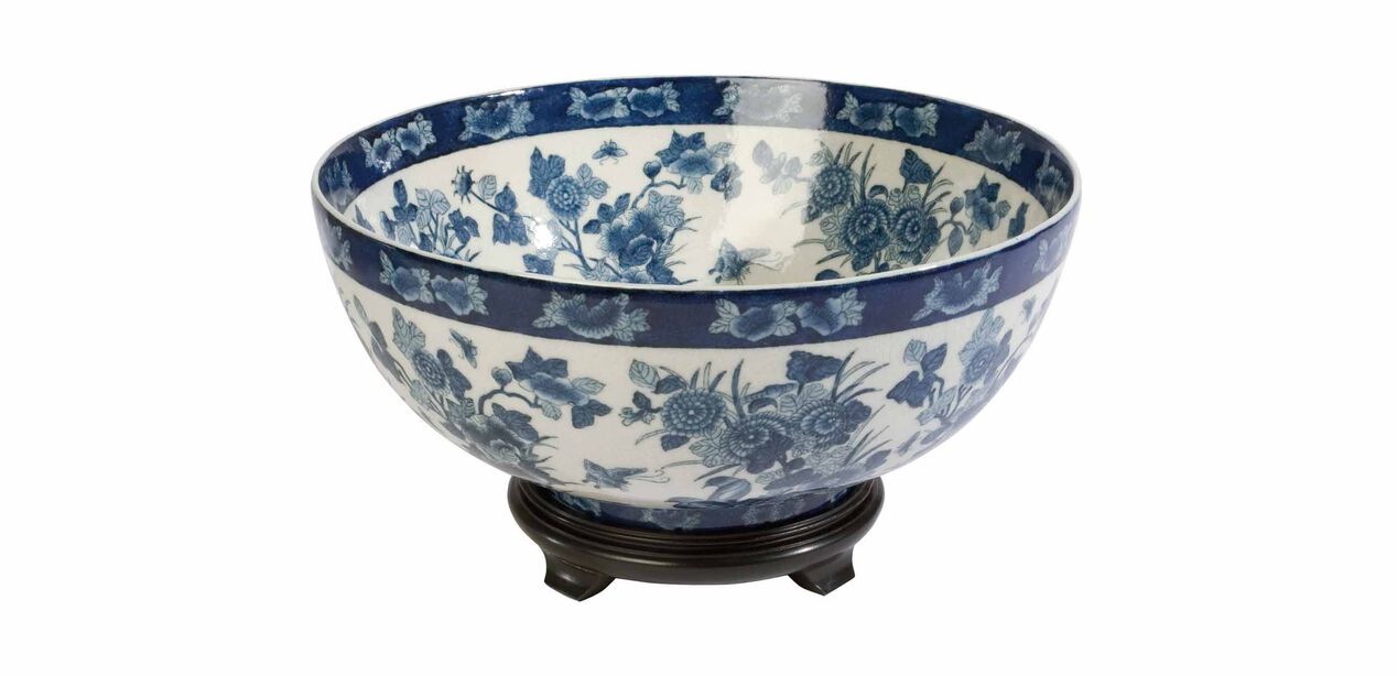 Hana Blue Bowl Bowls