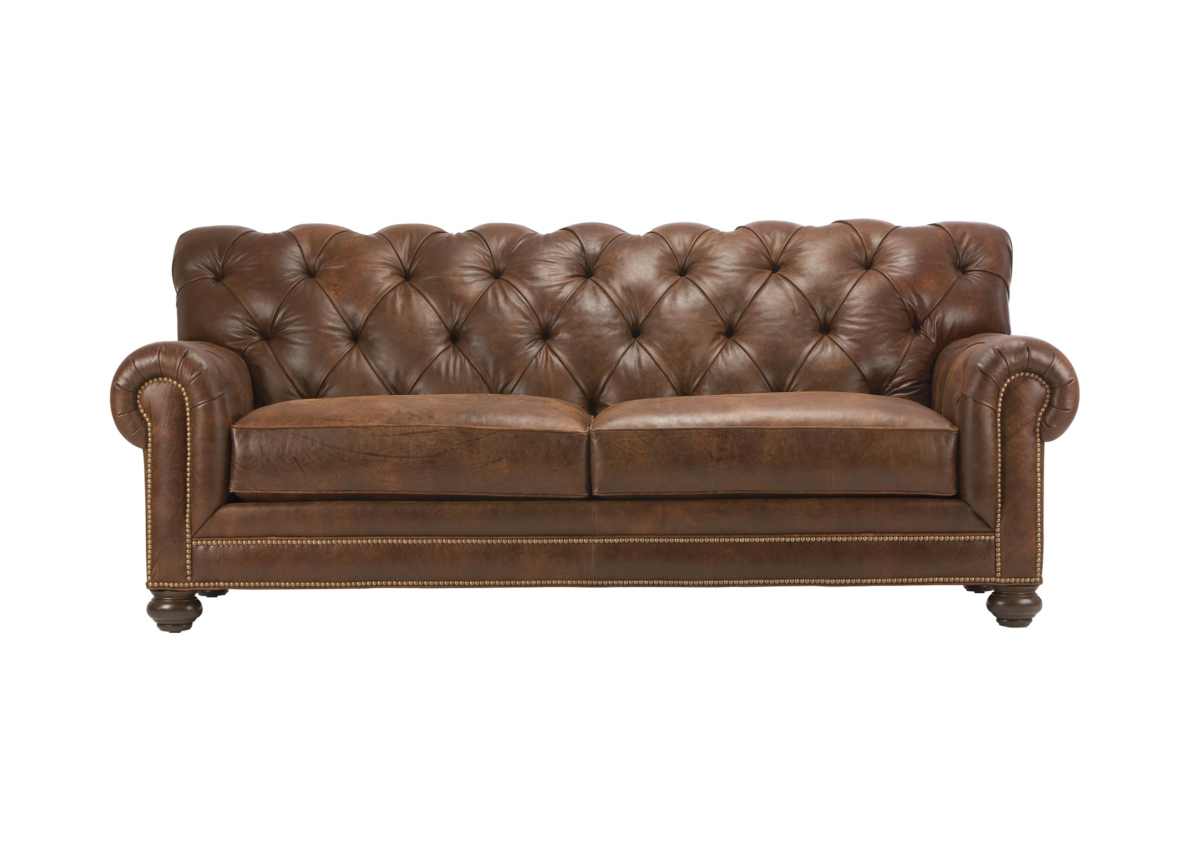The Stylish Ethan Allen Leather Sofa for your Reference