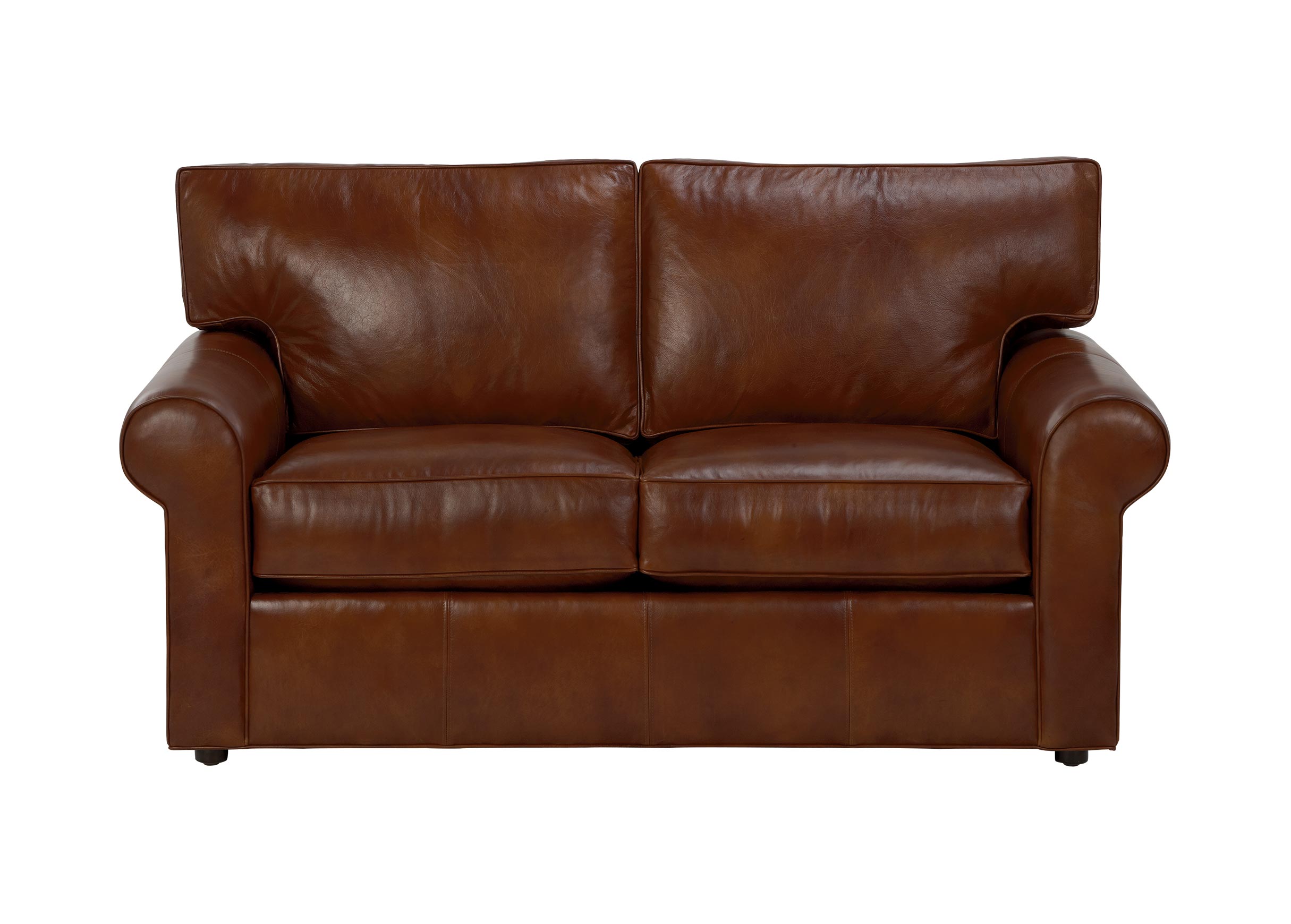 Retreat Roll Arm Leather Sofa