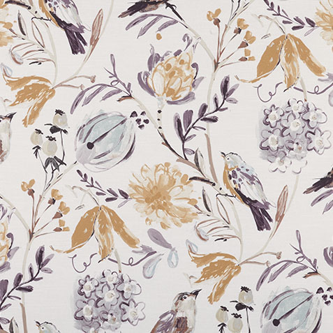 Catrine Amethyst Fabric By the Yard | | large Catrine Amethyst Fabric By the Yard , , large