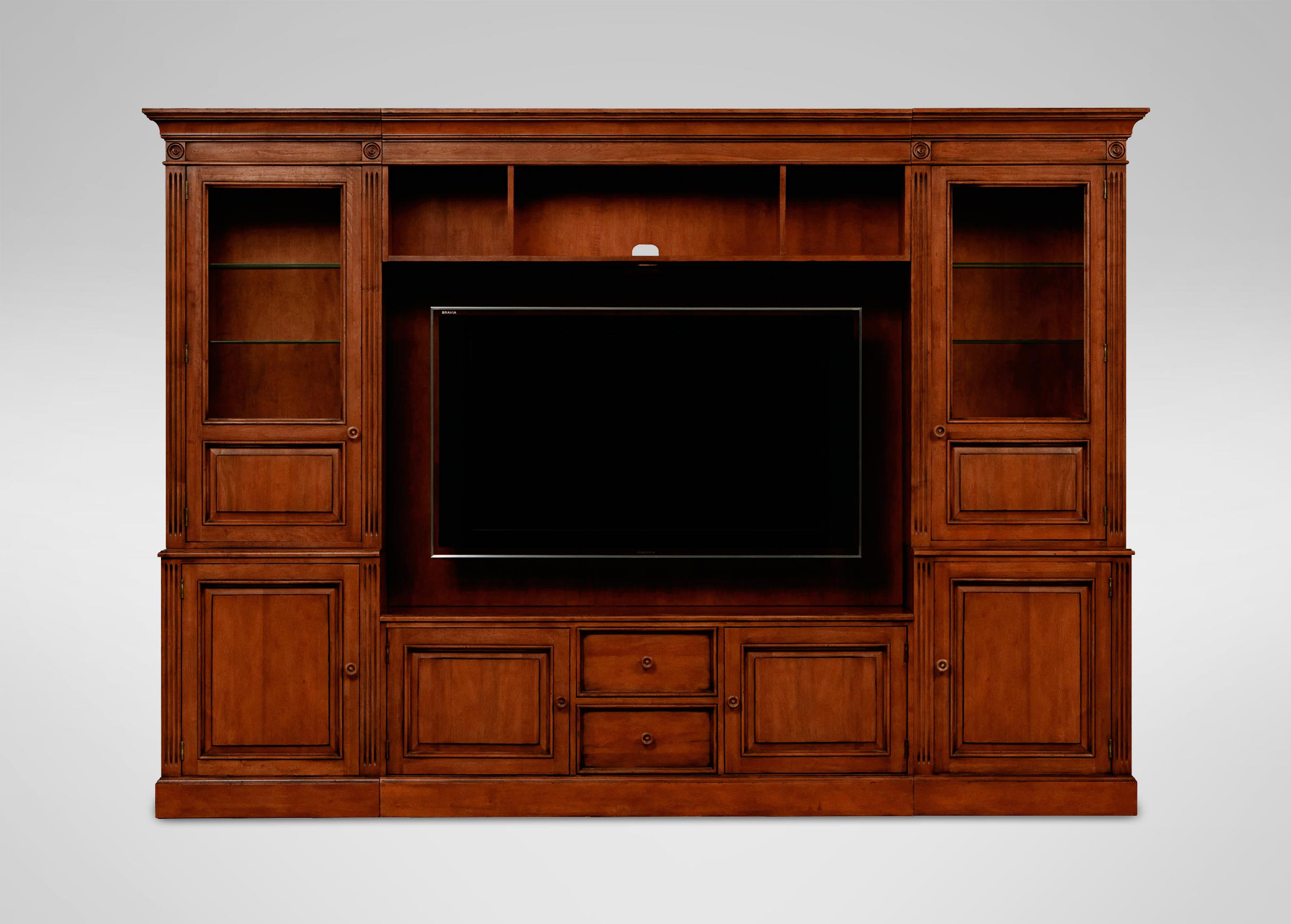 Wagner GlassDoor Media Center Media Ethan Allen