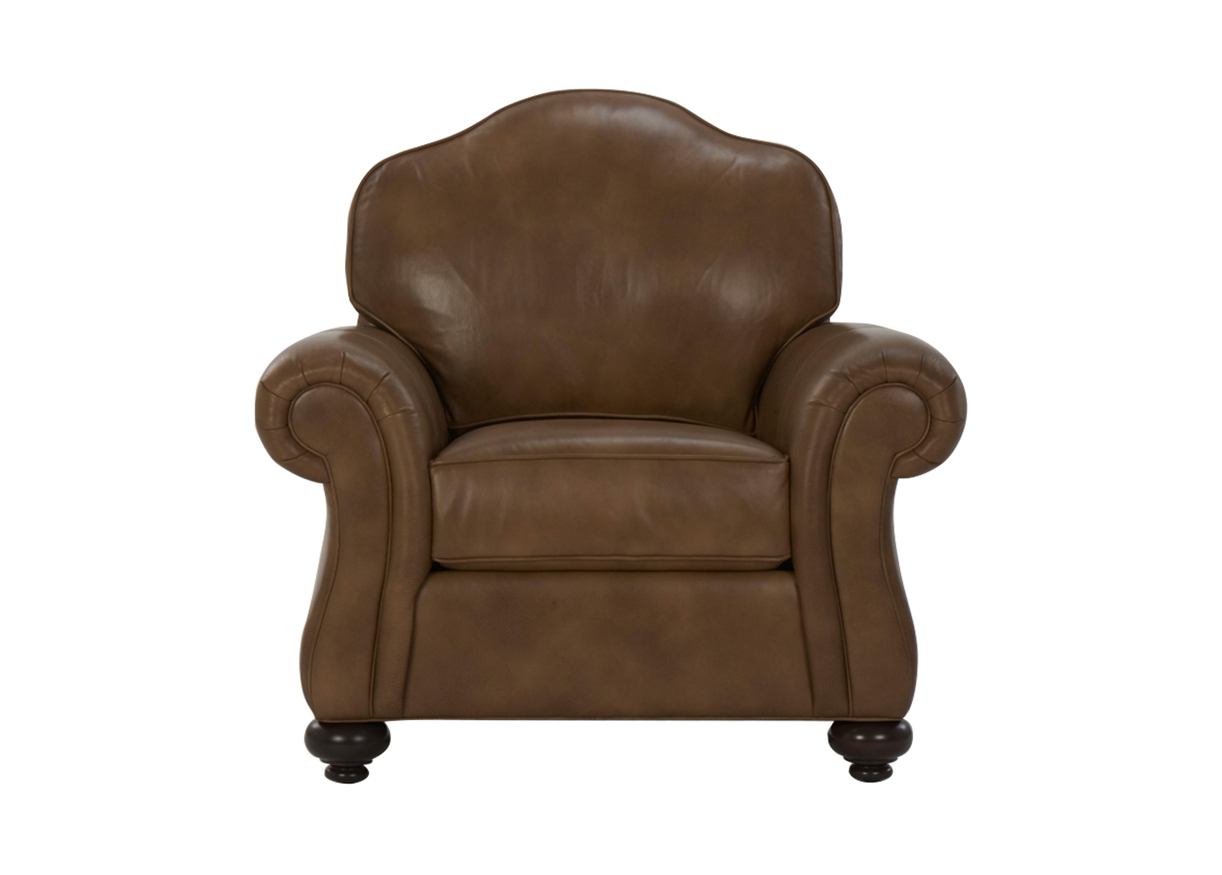 Whitney Leather Chair Chairs & Chaises Ethan Allen