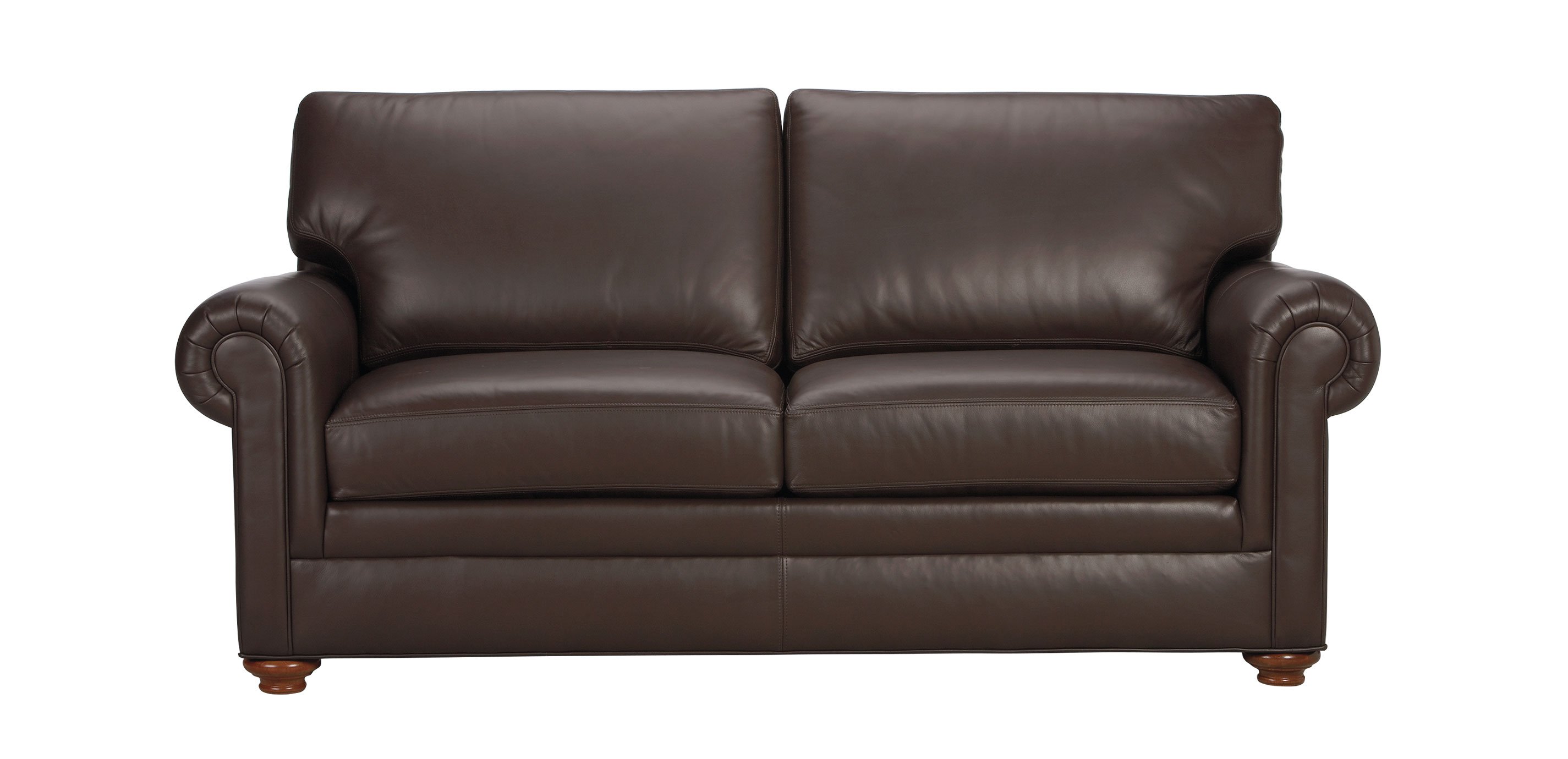 Conor Leather Sofa Sofas Loveseats within The Stylish  Ethan Allen Leather Sofa for your Reference