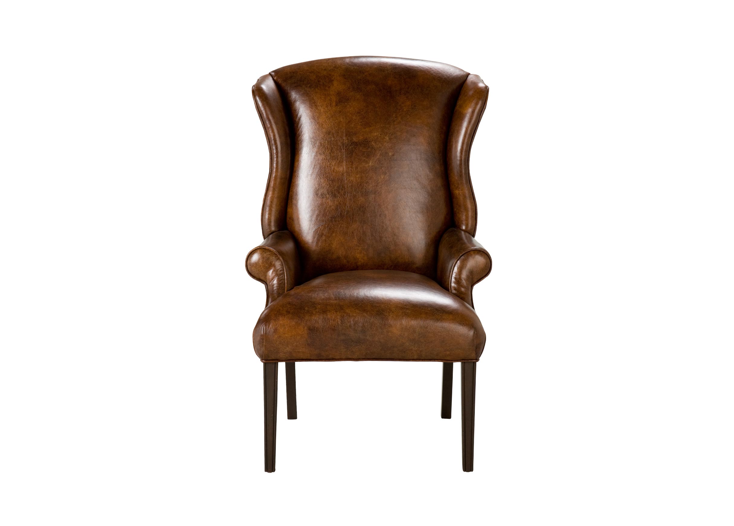 Jayden Leather Host Chair Arm & Host Chairs Ethan Allen