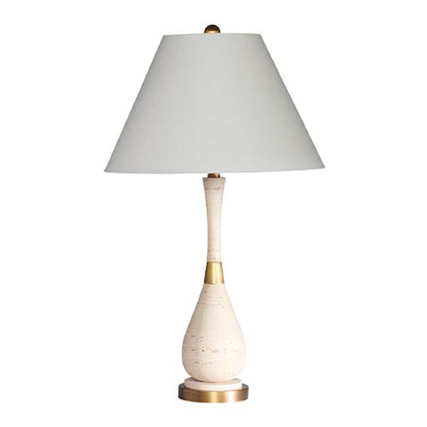 Gil Travertine Table Lamp