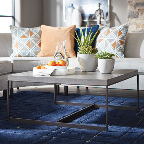 Edmonds Square Wood Coffee Table Product Tile Hover Image 148242W