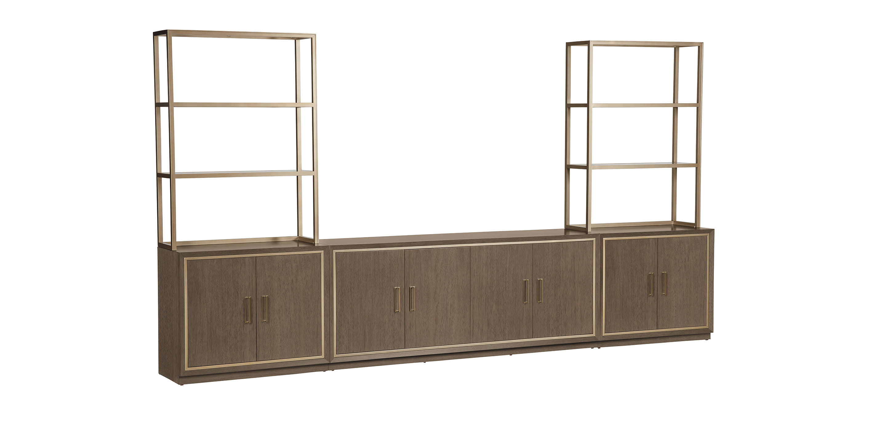Faraday Classic Large Five-Piece Media Center with Drawers