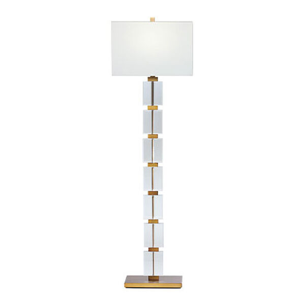 Victoria Floor Lamp, Brass