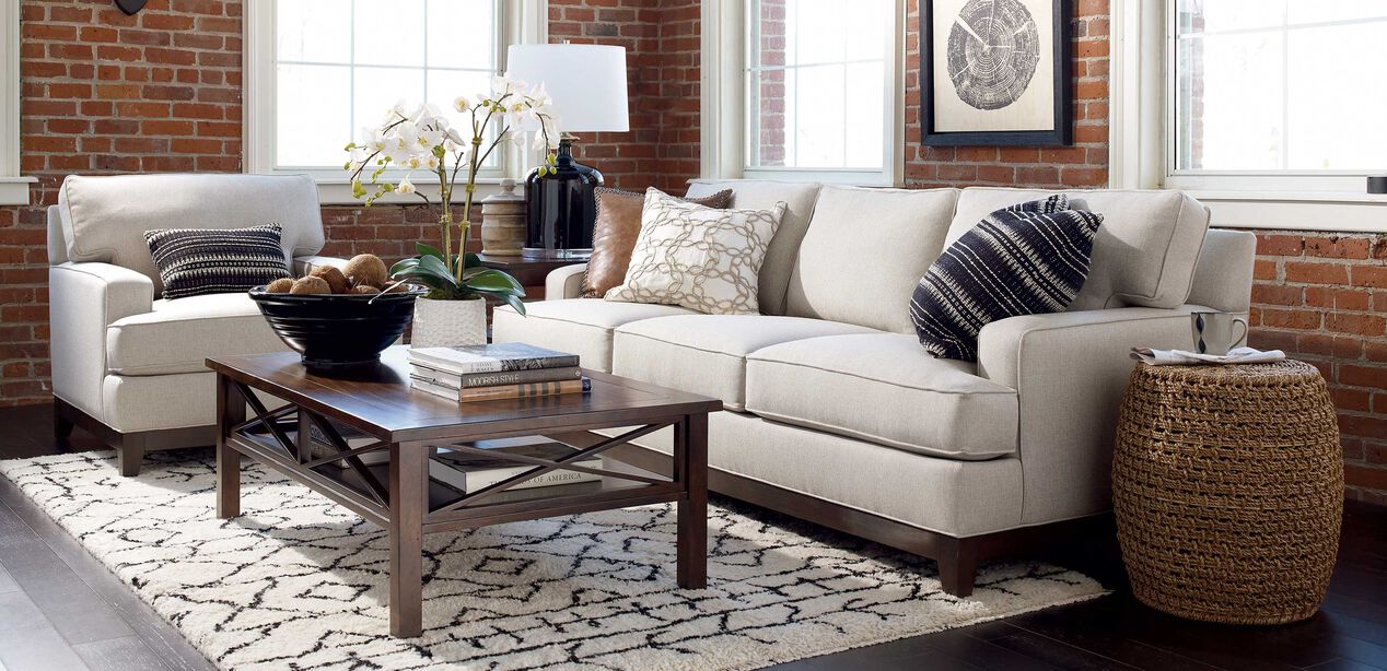 Heather Woven Stool Accent Tables Ethan Allen