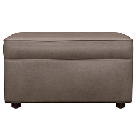 Mod Motion Leather Ottoman image