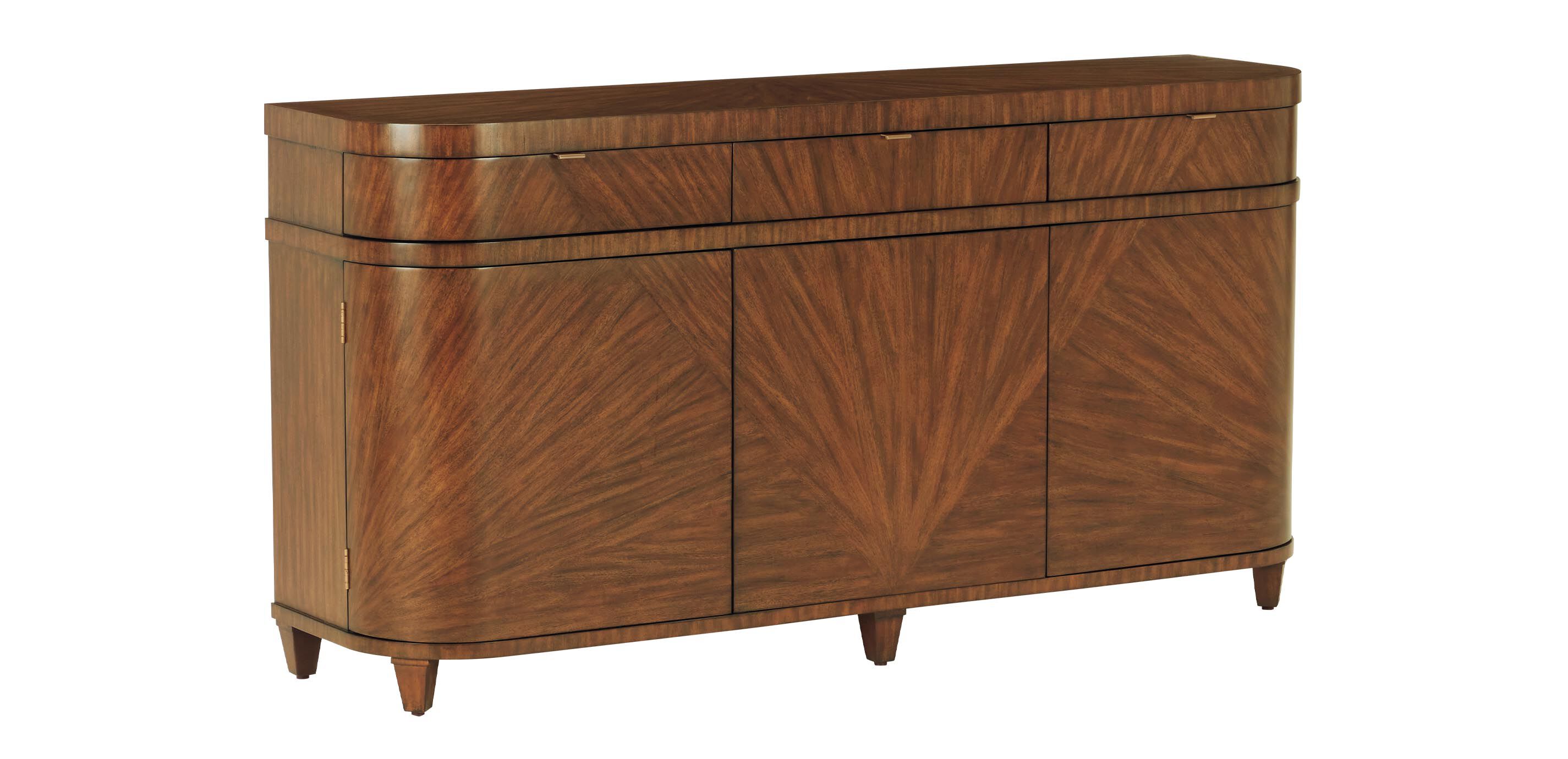 brunt secret number サイドバー付 タン Zayne Mahogany Buffet: Art Deco Buffet Cabinet | Ethan Allen
