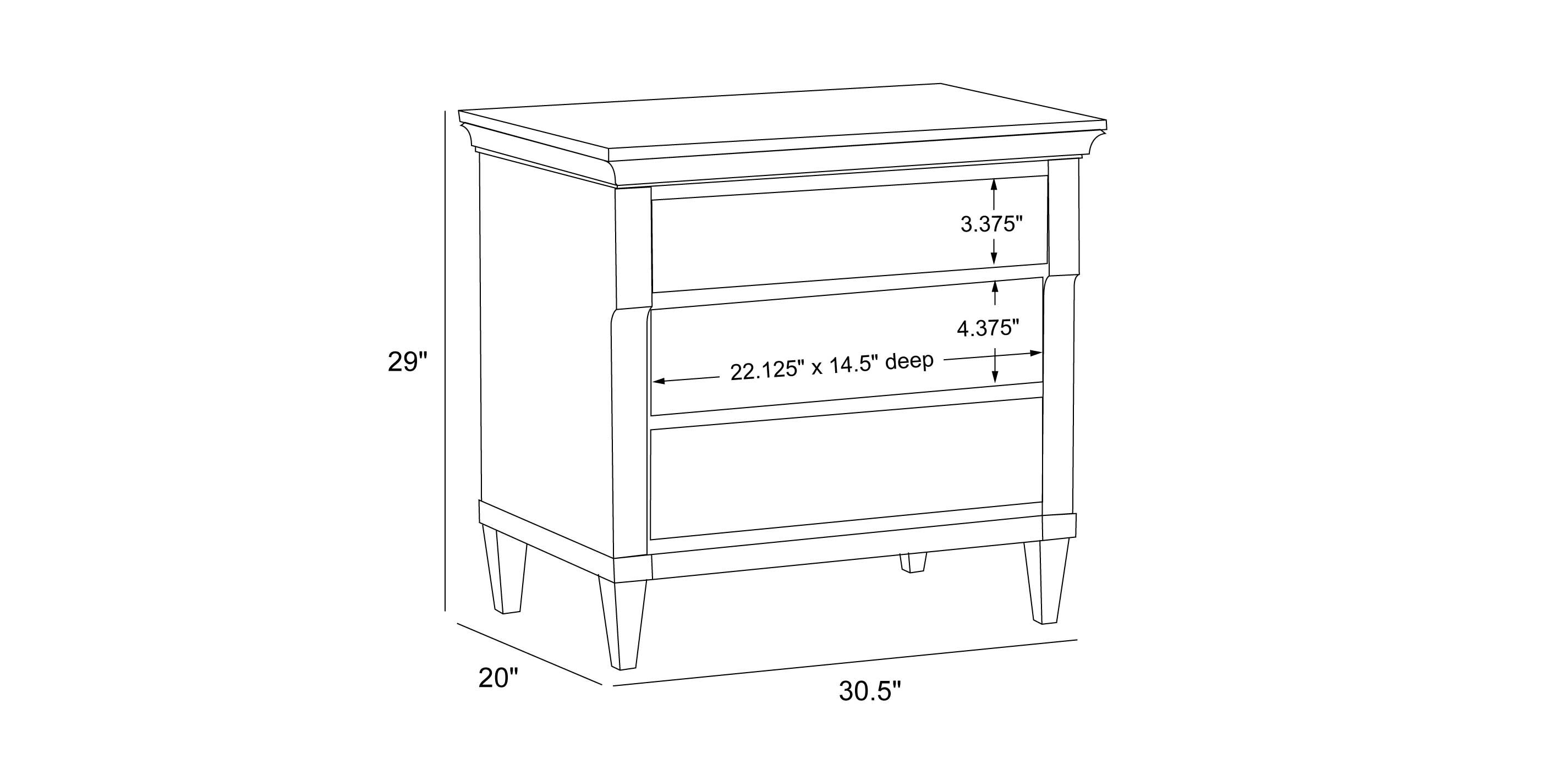 Continental Night Table_3