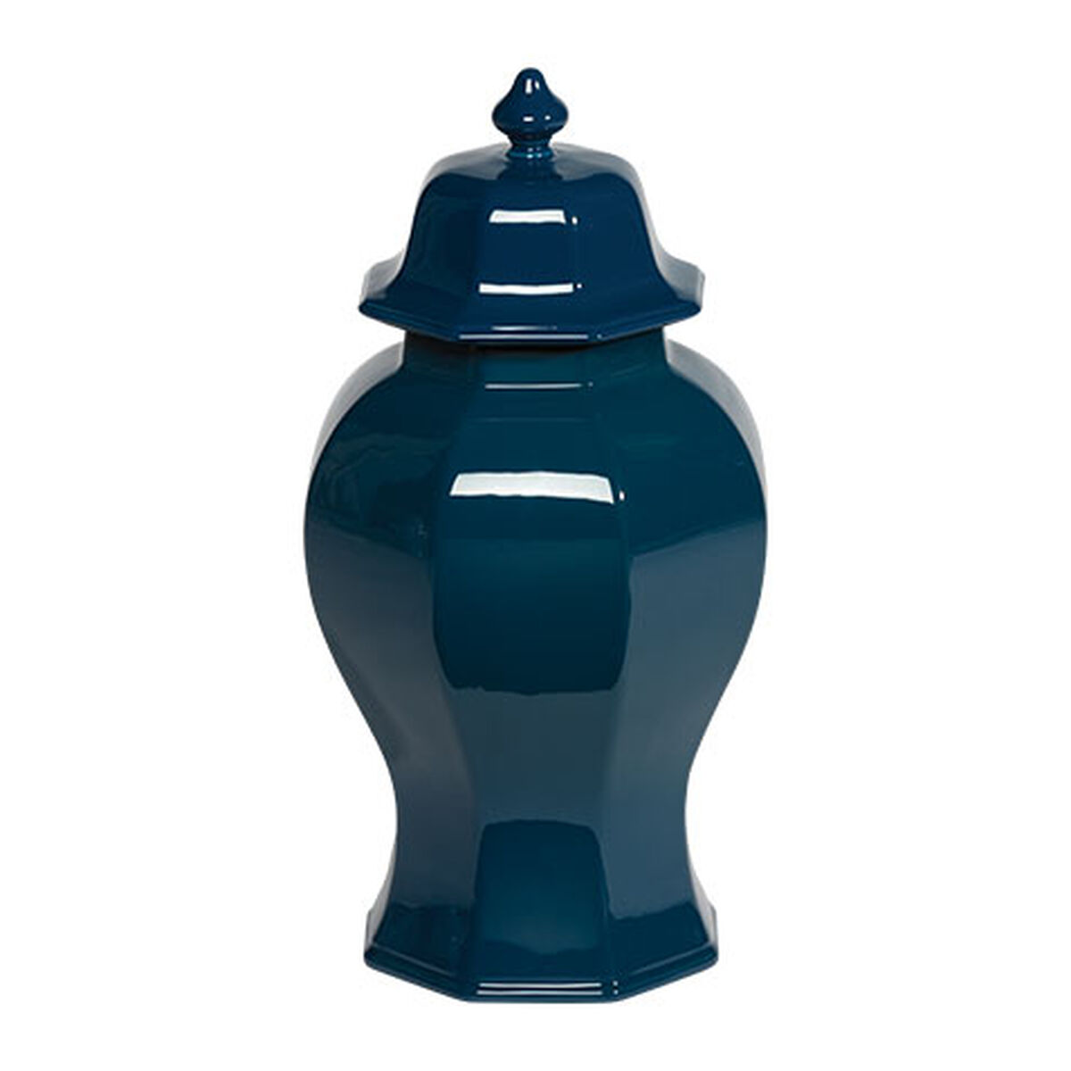 Geometric Temple Jar
