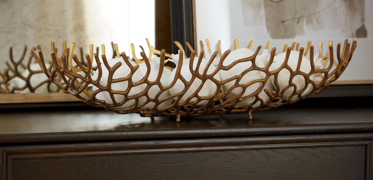 Oval Coral Bowls Bowls Ethan Allen