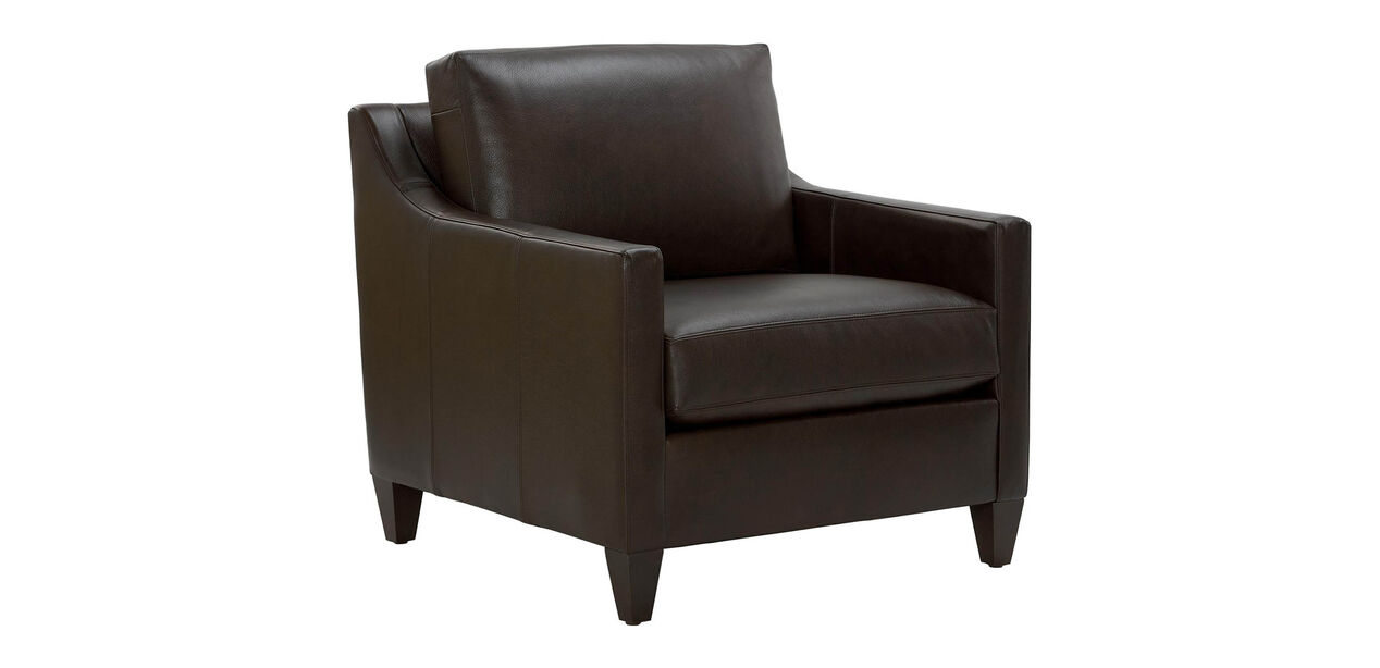 Monterey Leather Chair Chairs Chaises Ethan Allen