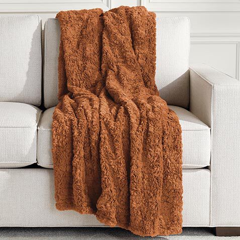 Faux Fur Luxe Throw image