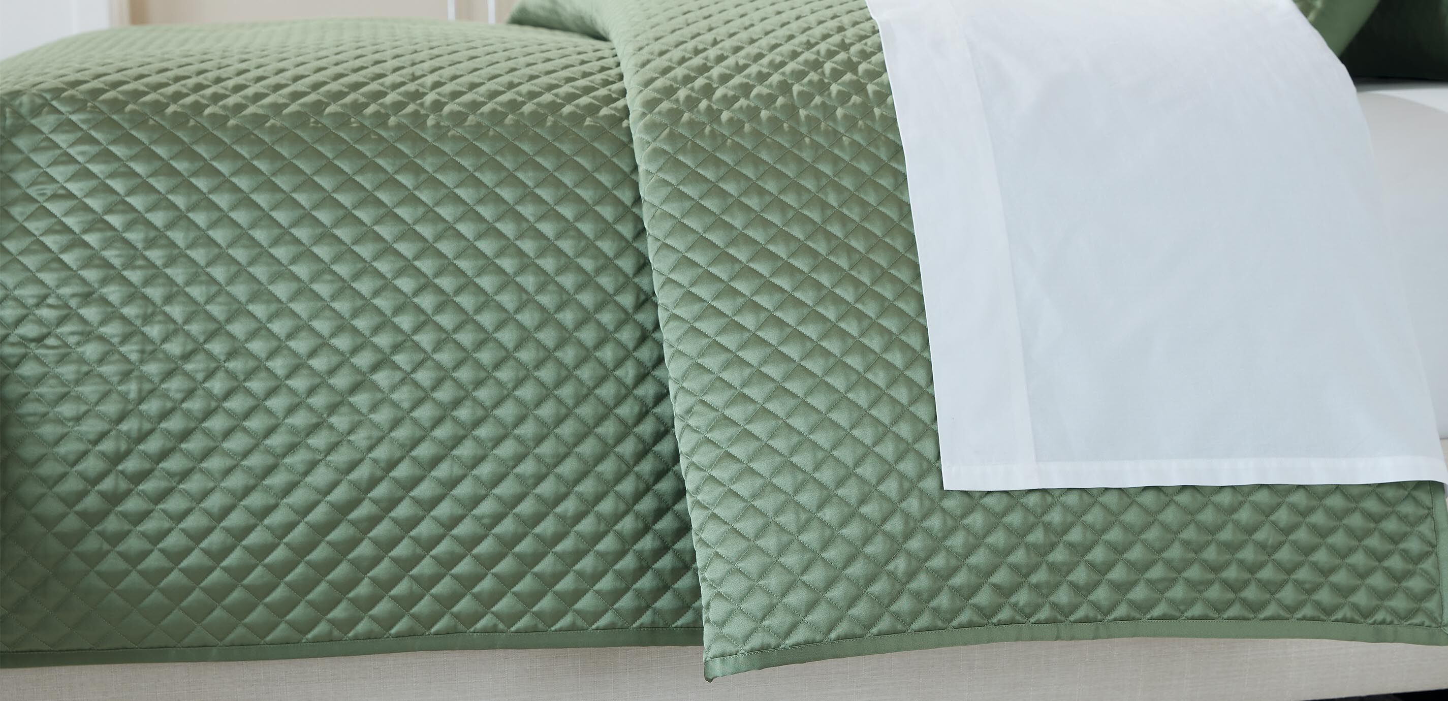 Salena Quilted Coverlet and Shams Set, Sage_3