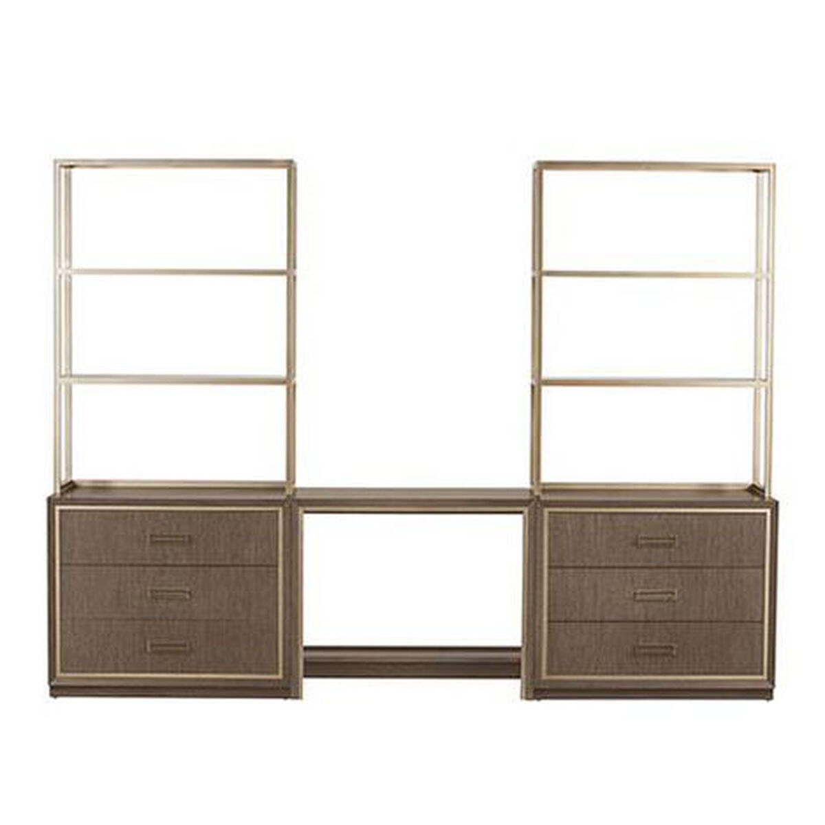 Faraday Classic Three-Piece Office Island