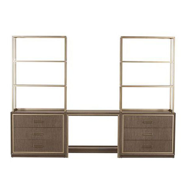 Faraday Classic Three-Piece Office Island