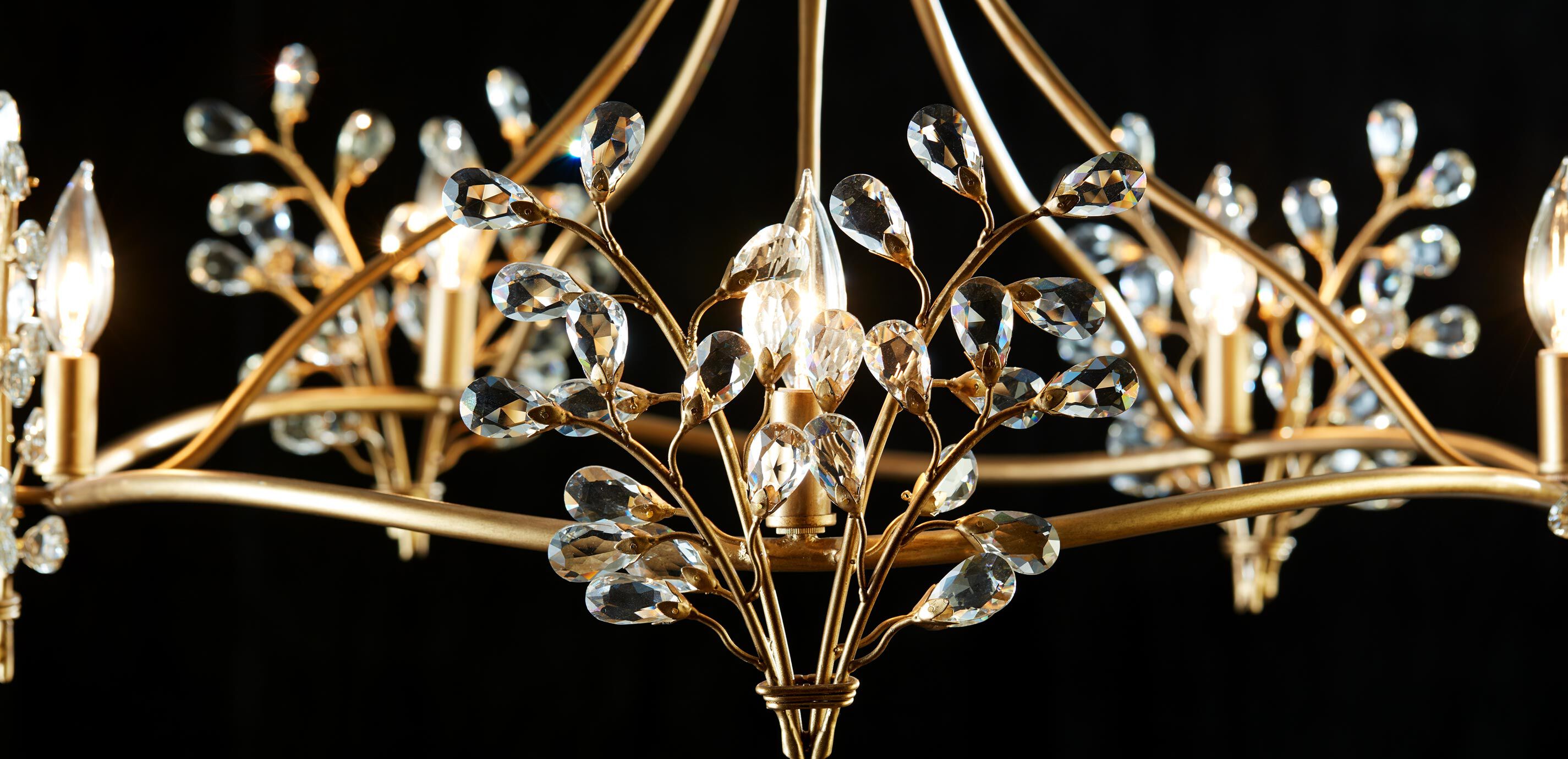 Clara 5-Light Round Crystal Chandelier_5
