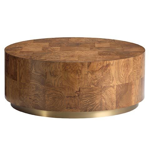 Braemore Round Plinth-Base Coffee Table image 368211