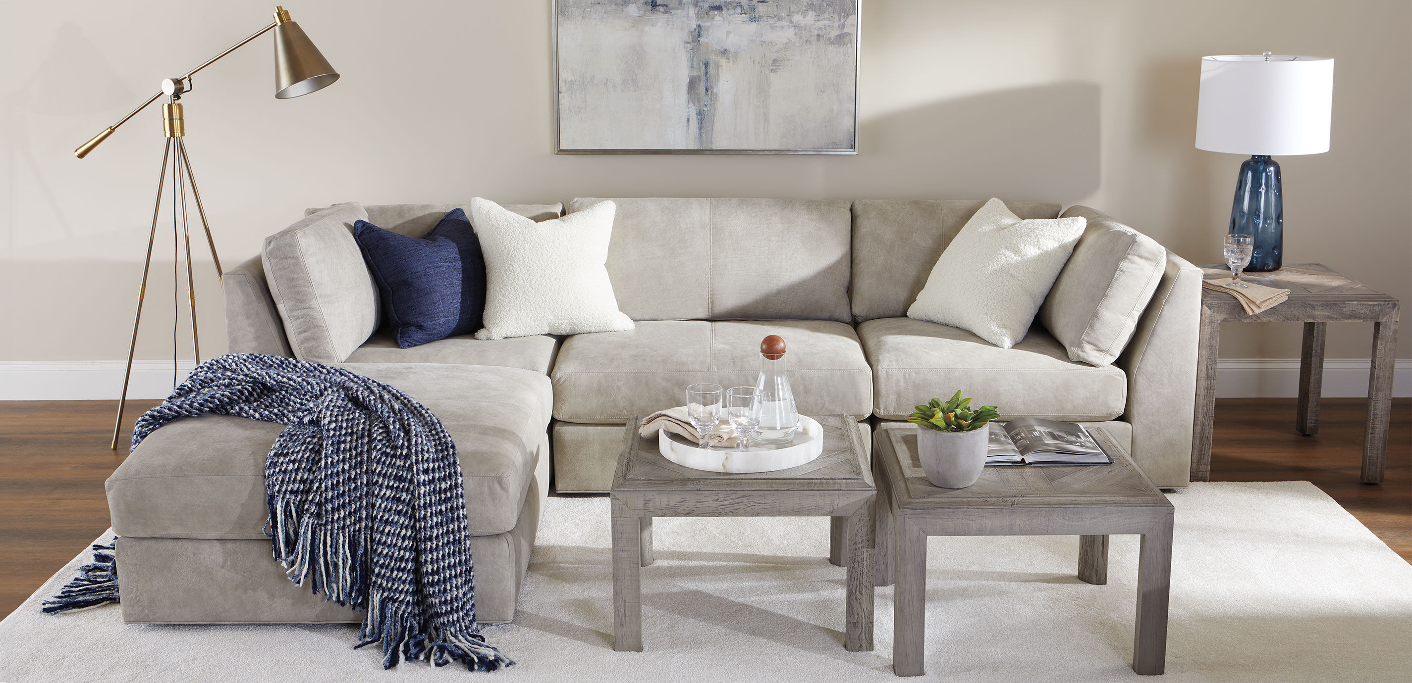 Havertys store modular sectional