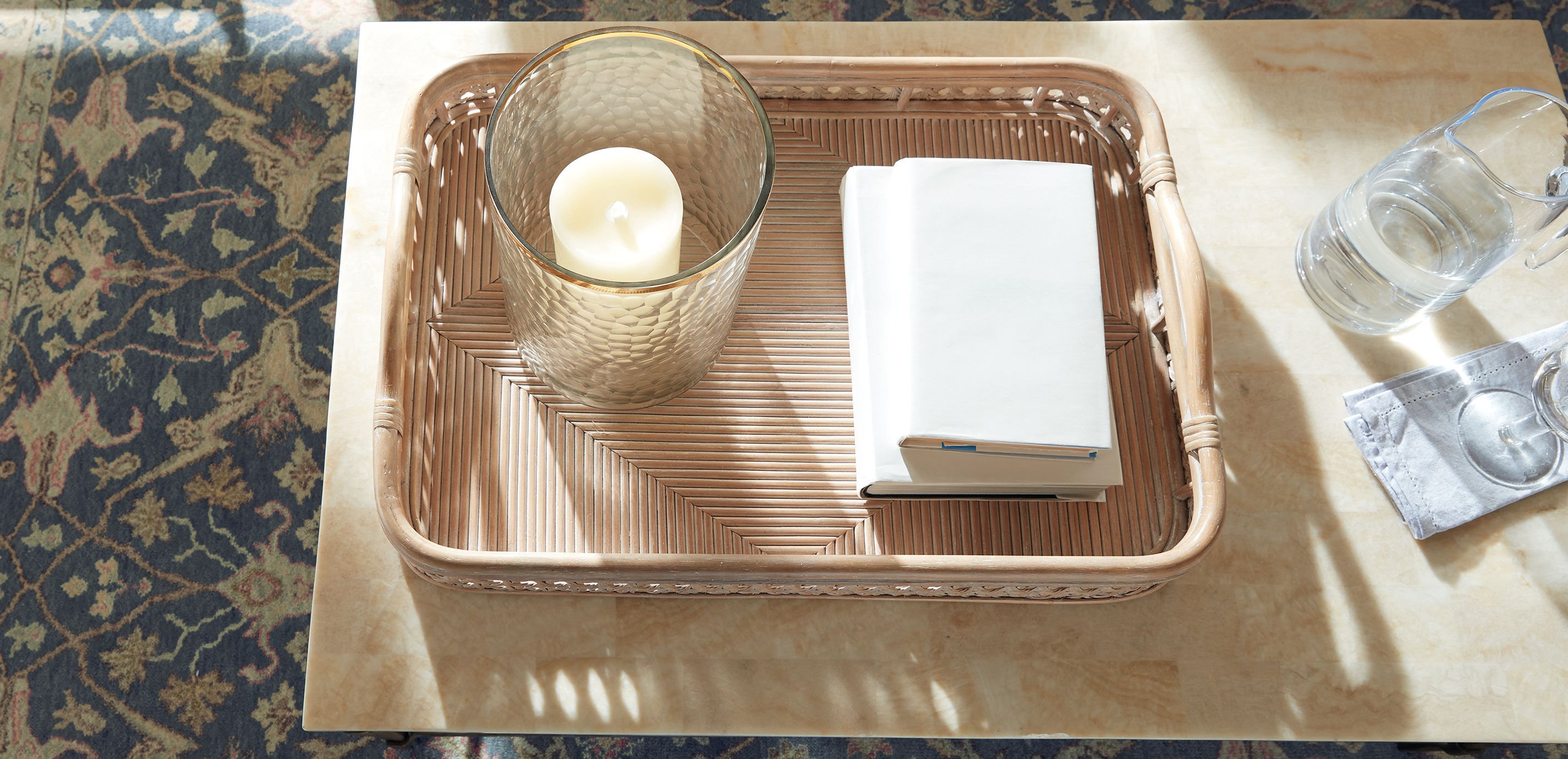 Birdie Whitewash Cane Tray_4