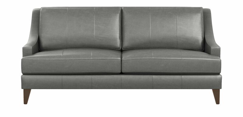 Emerson Leather Sofa, Quick Ship Sofas & Loveseats Ethan Allen
