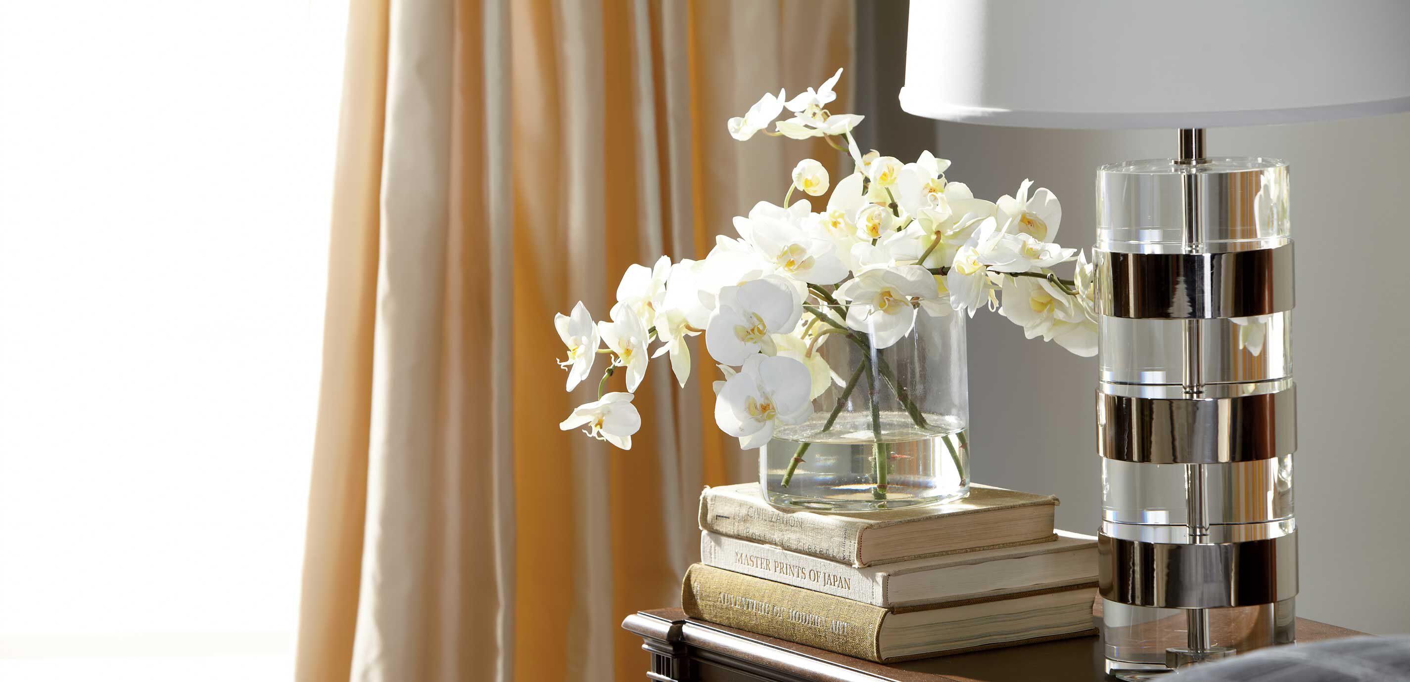 White Orchids in Glass Cylinder_3