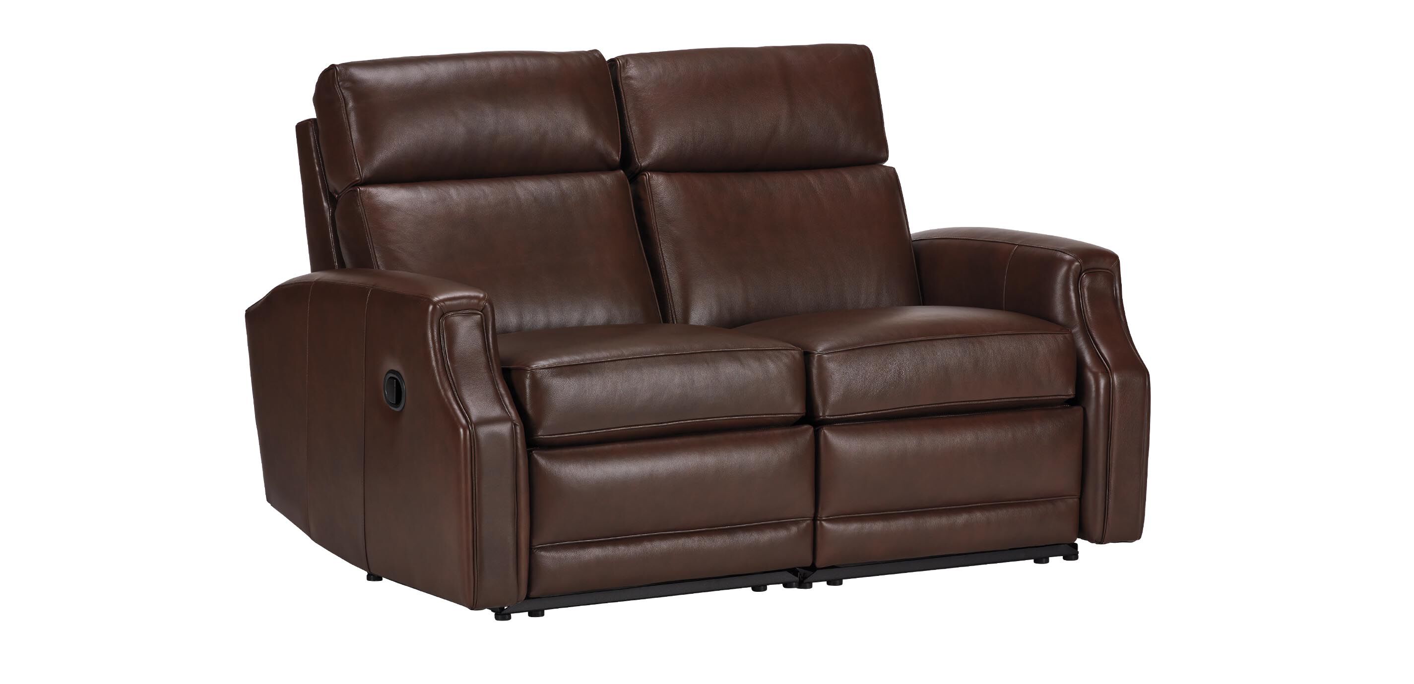 Conover Scoop-Arm Wall-Reclining Modular Leather Sofa_3
