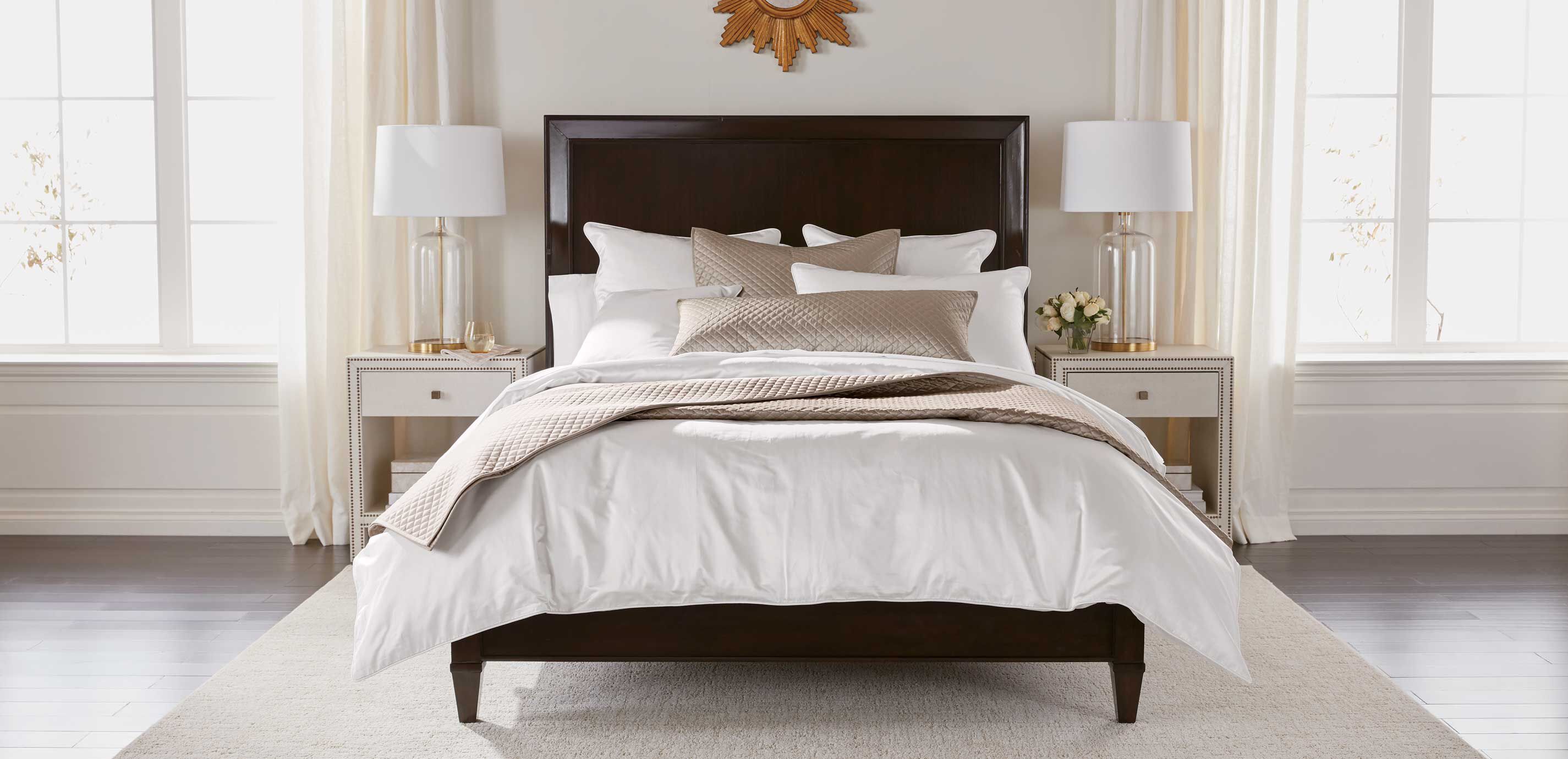 Salena Quilted Coverlet and Shams, Taupe_6