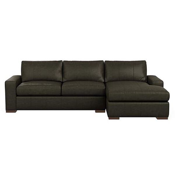 Conway Build-Your-Own Leather Sectional