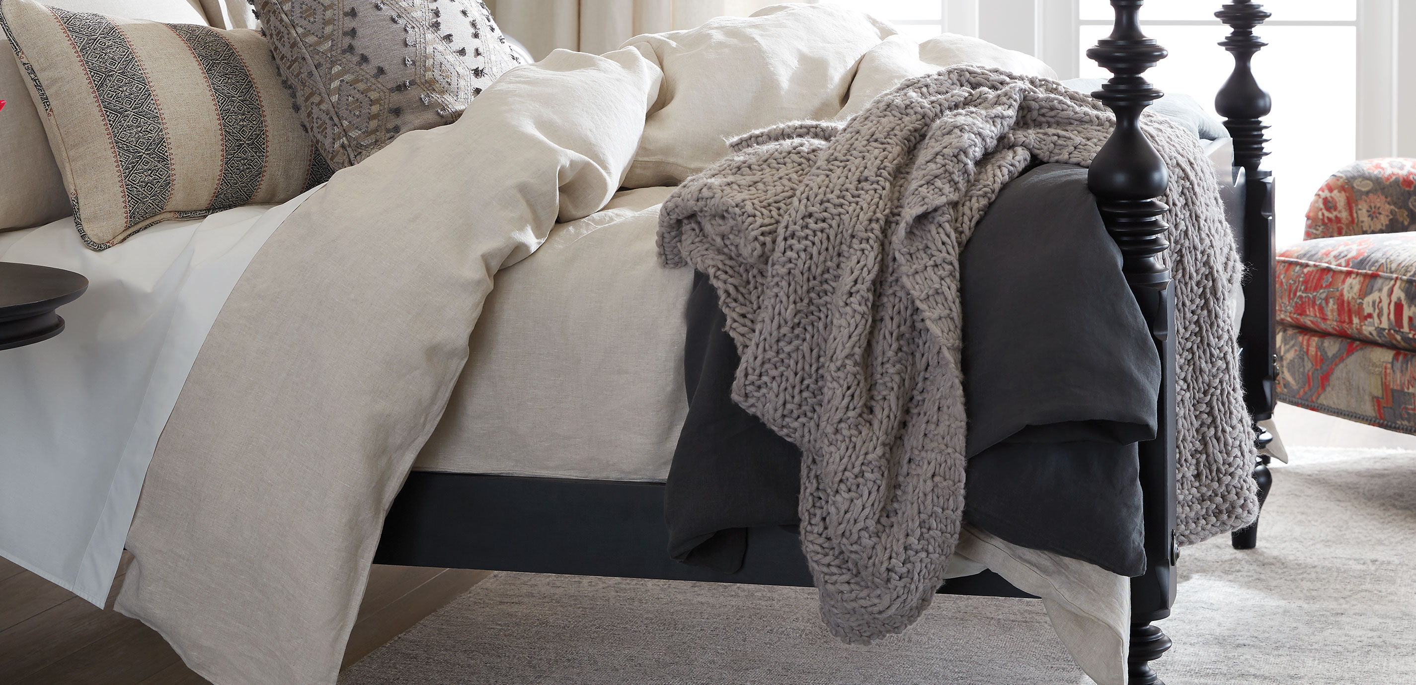 Diagonal Knit Throw_2