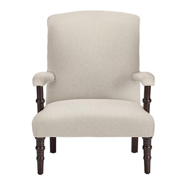 Chamberlain Scroll-Back Accent Chair