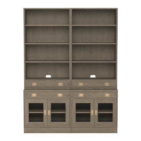 Callum Double Bookcase image