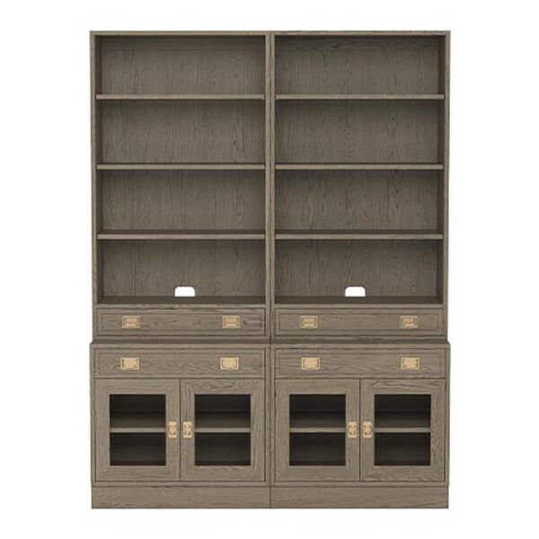 Callum Double Bookcase