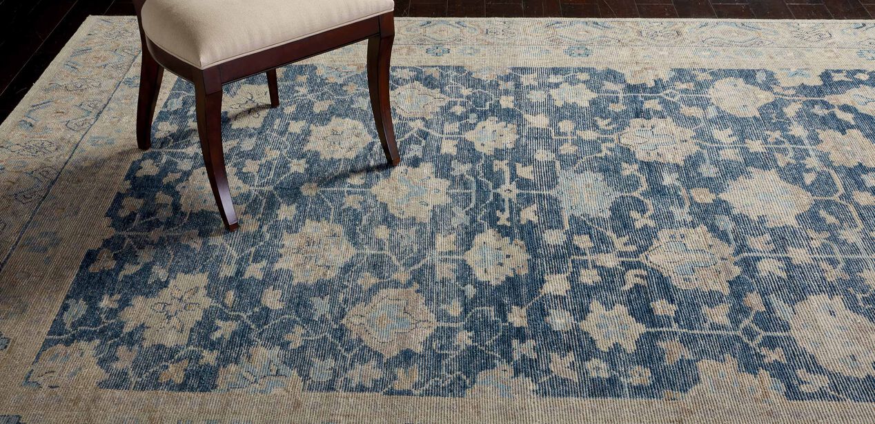 Cosmo Rug, Blue/Grey Area Rug Ethan Allen