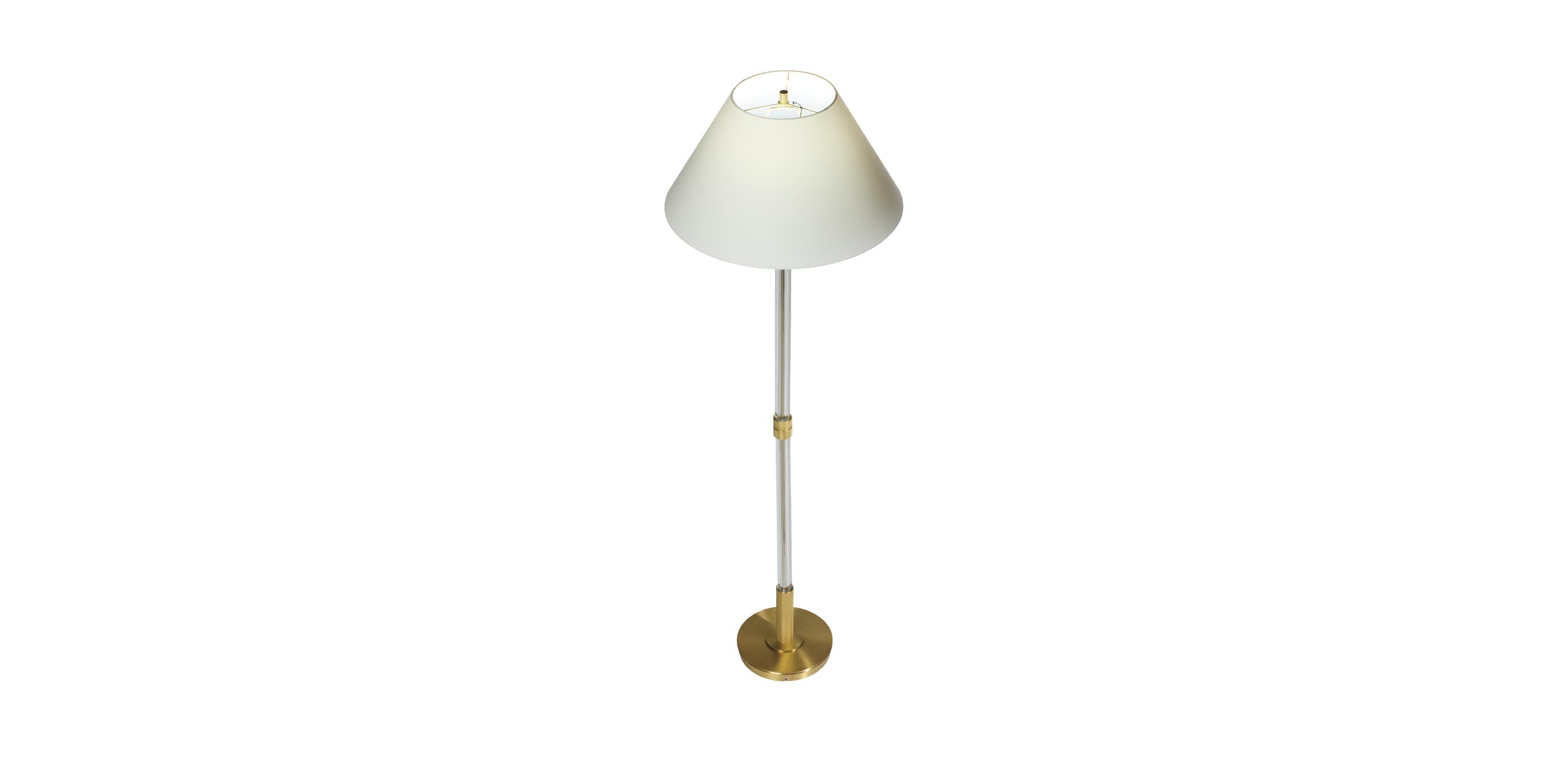 Turnbull Floor Lamp, Polished Brass_1