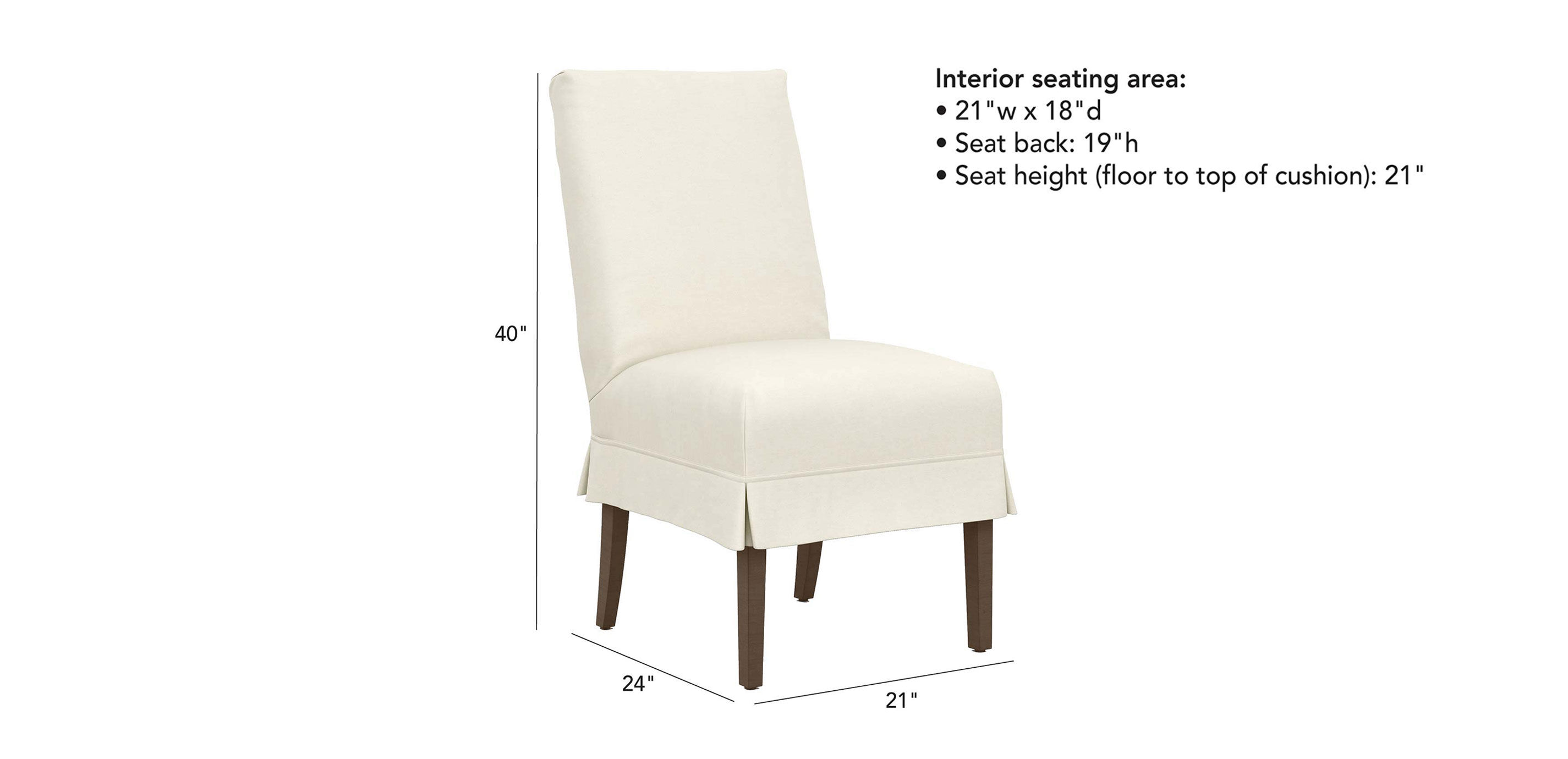 Thomas Slipcovered Side Chair Side Chairs Ethan Allen