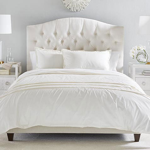 Pleated Percale Duvet Cover Product Thumbnail