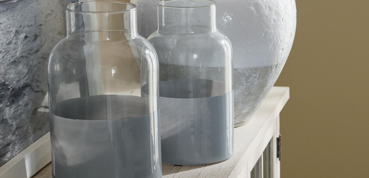 Oxford Decorative Glass Jar Ornamental Glass Jar Ethan Allen