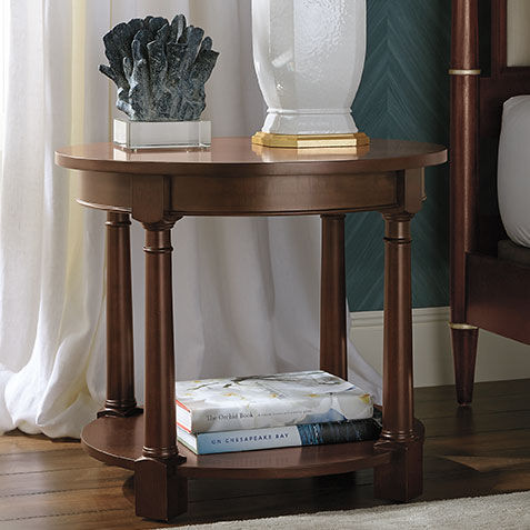 Connall Round End Table Product Tile Hover Image C58403