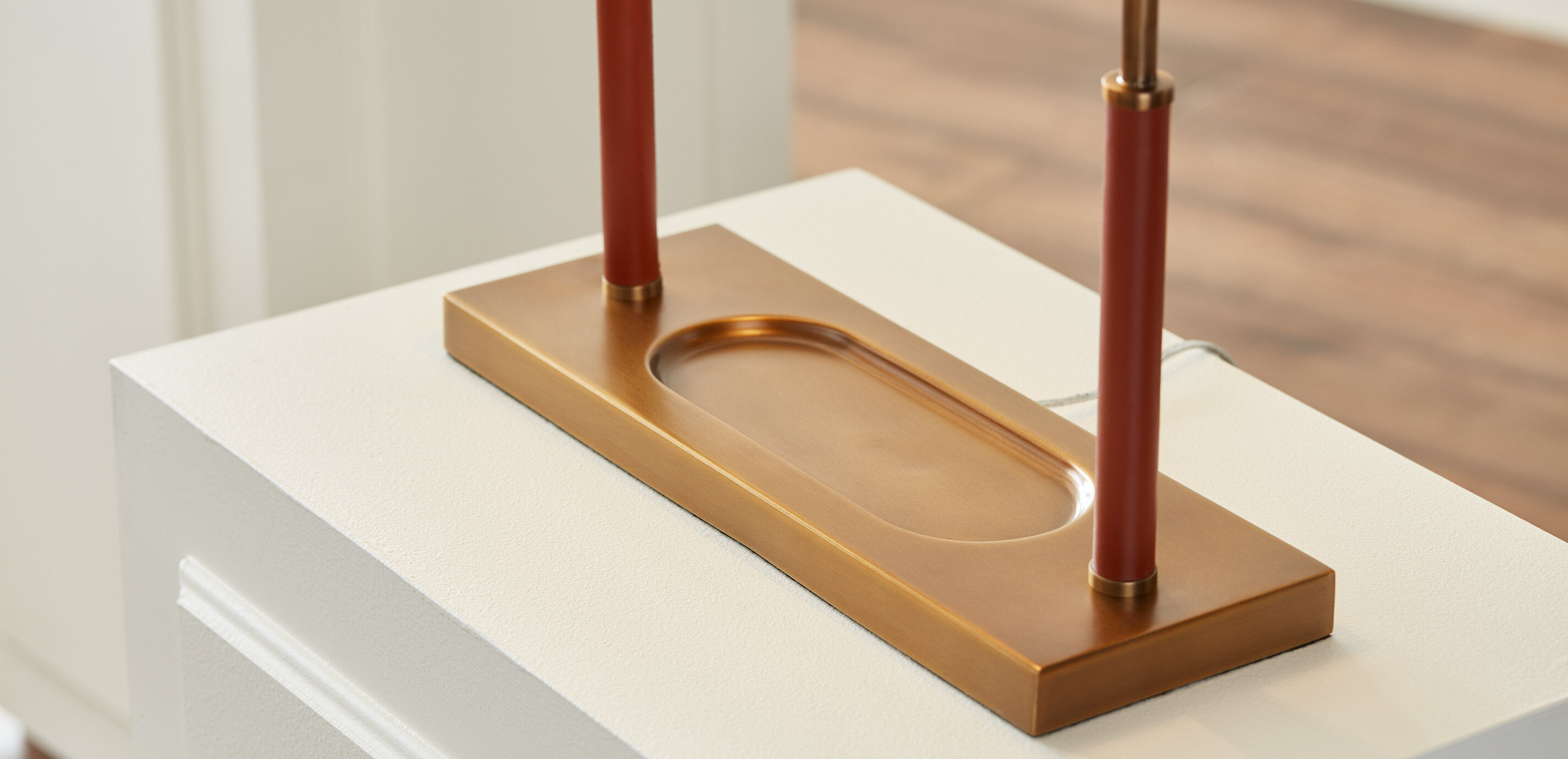 Wesley Brass Banker's Lamp_5