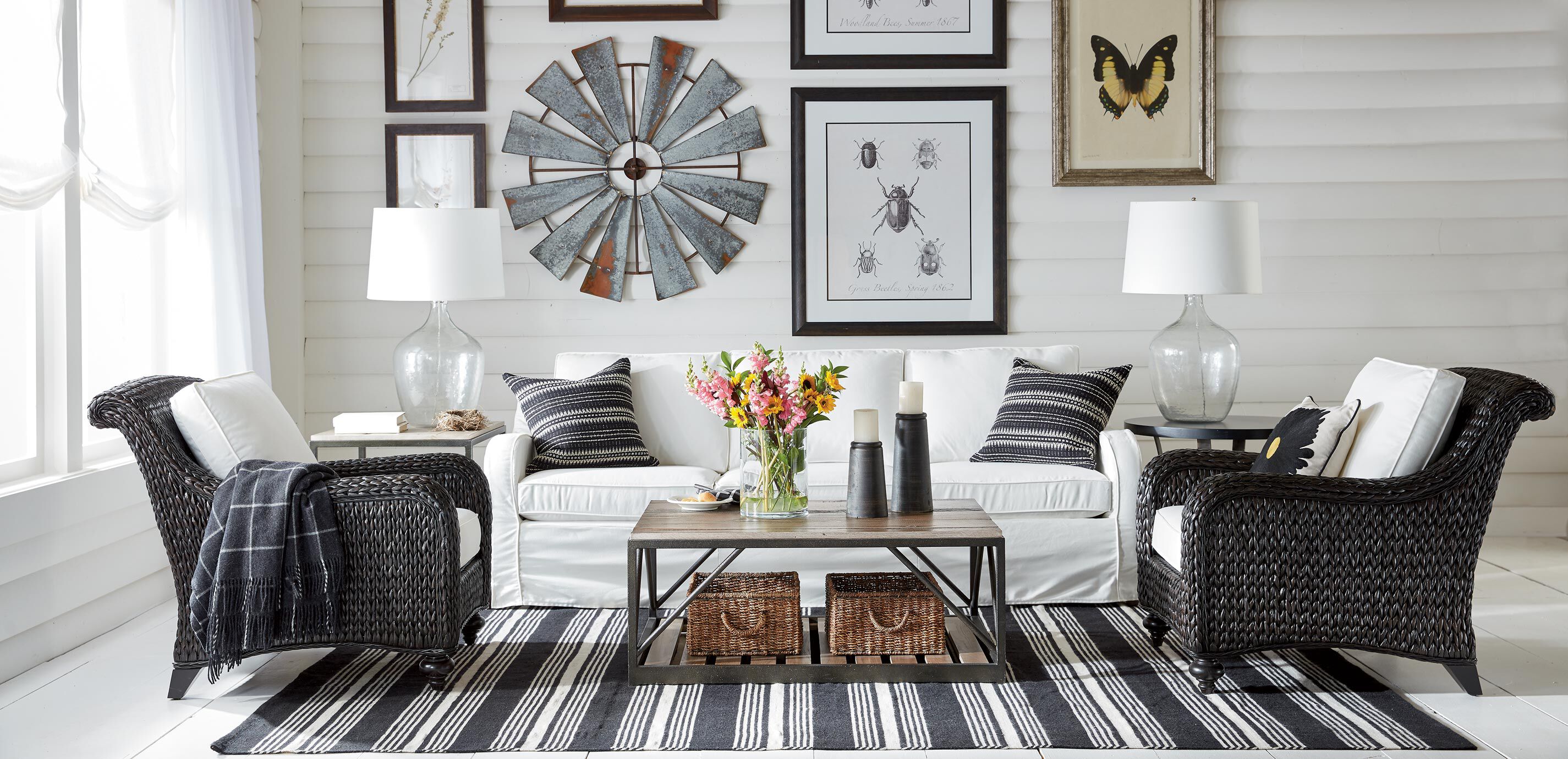 Dark Abaca Storage Basket_2