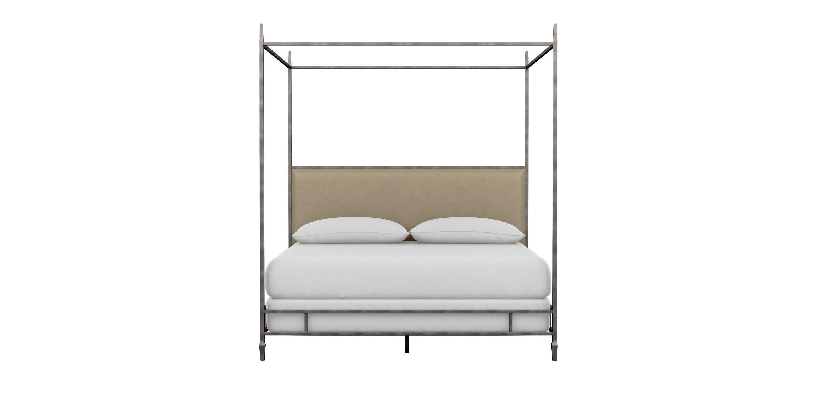 Lincoln Upholstered Poster Bed