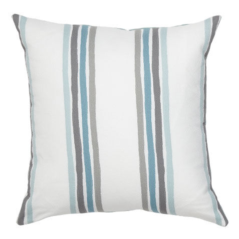 Outdoor Striped Pillow image