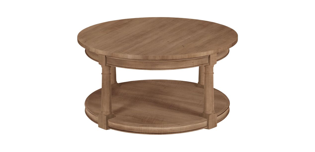 Connall 38" Round Coffee Table | Ethan Allen