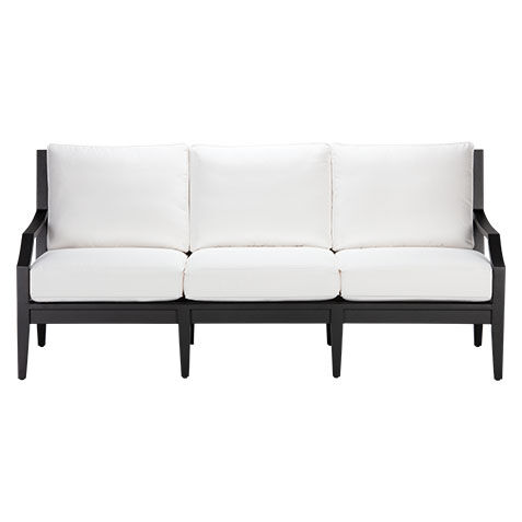 Nod Hill Aluminum Outdoor Furniture Black White Ethan Allen